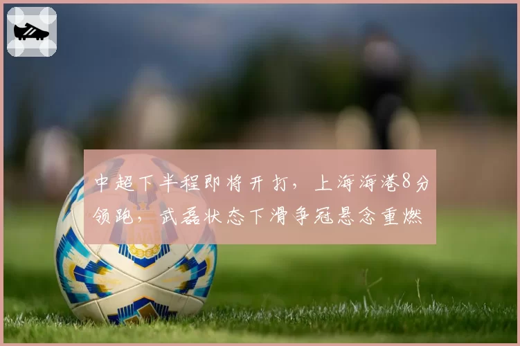 中超下半程即将开打，上海海港8分领跑，武磊状态下滑争冠悬念重燃？